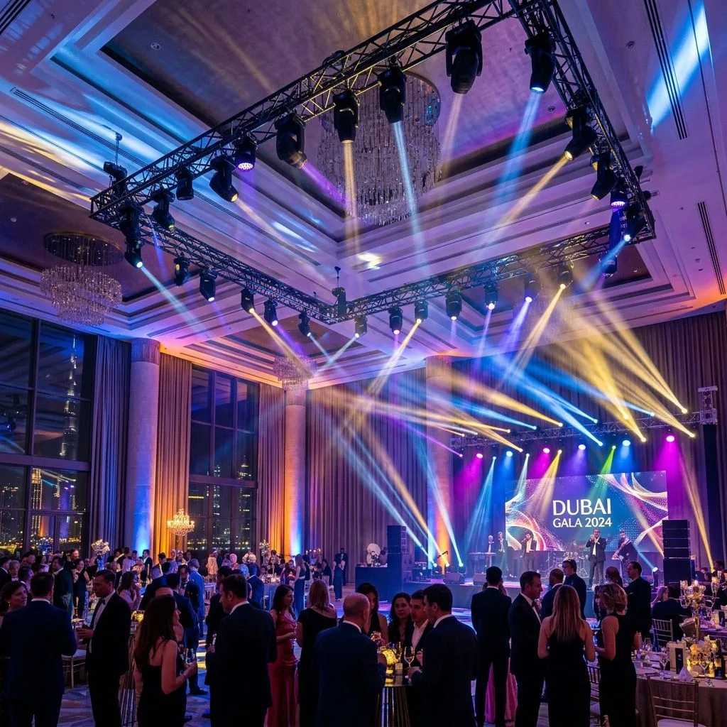 Intelligent Event Lighting Rentals Dubai