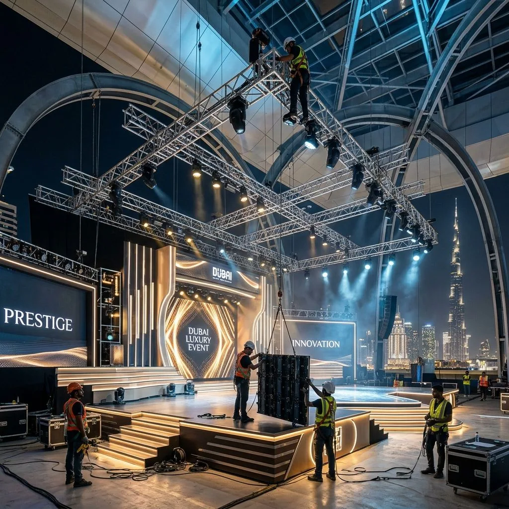 Staging and Rigging Rentals Dubai