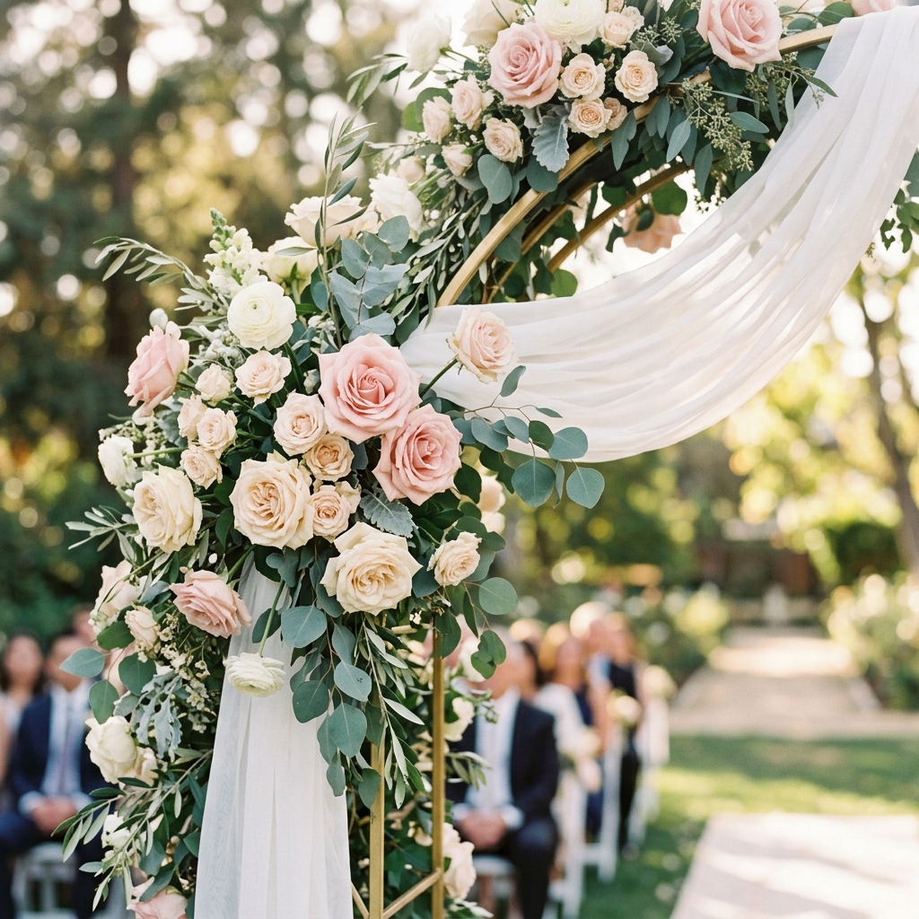 Floral Arch Installation