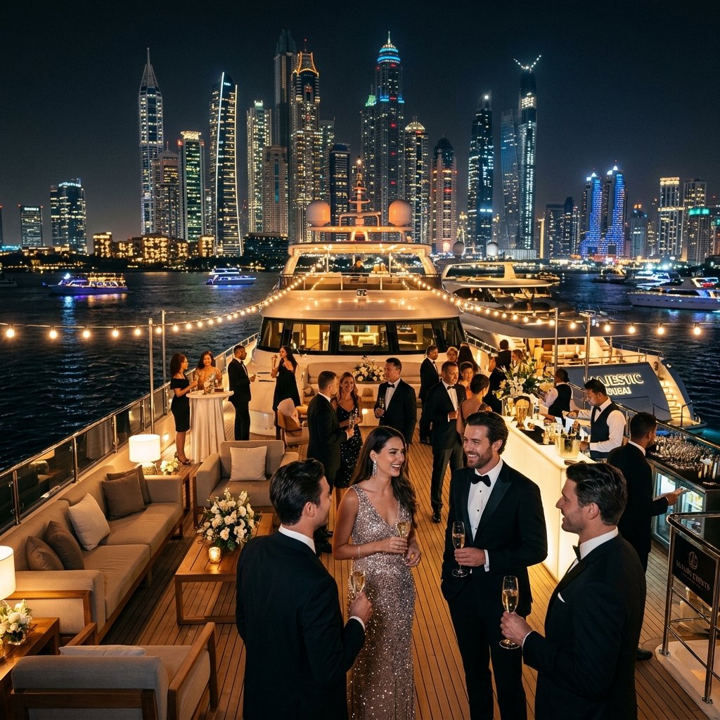 Dubai Marina Superyacht Party