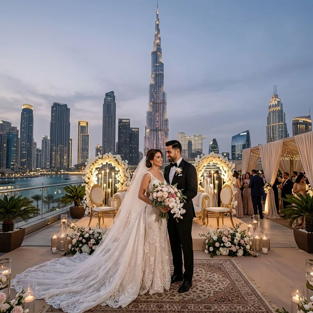 Luxury wedding planning in Dubai by Eventist